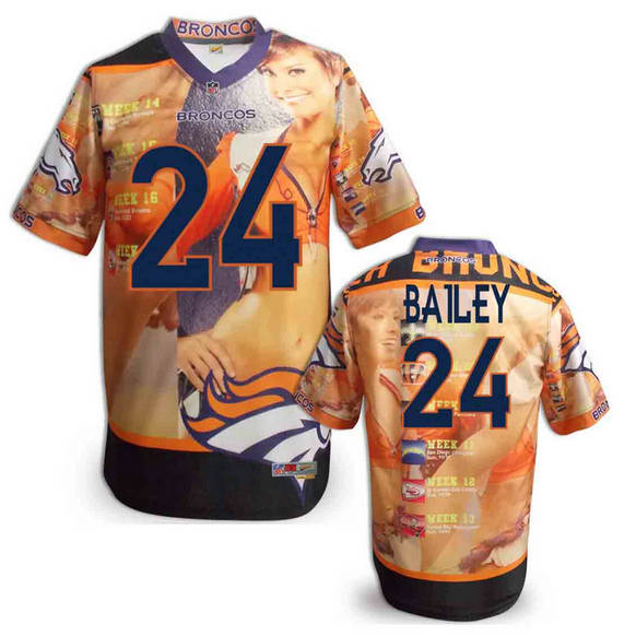 Denver Broncos 24 Champ Bailey fashion NFL stitched jerseys