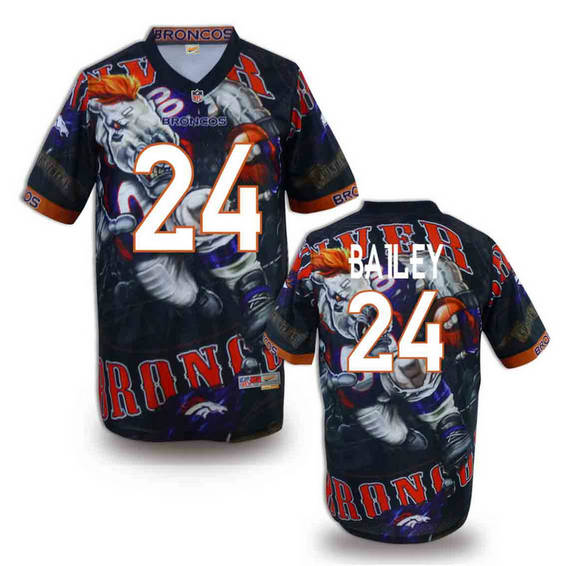 Denver Broncos 24 Champ Bailey stitched fashion NFL jerseys