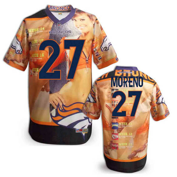 Denver Broncos 27 Knowshon Moreno fashion NFL stitched jerseys