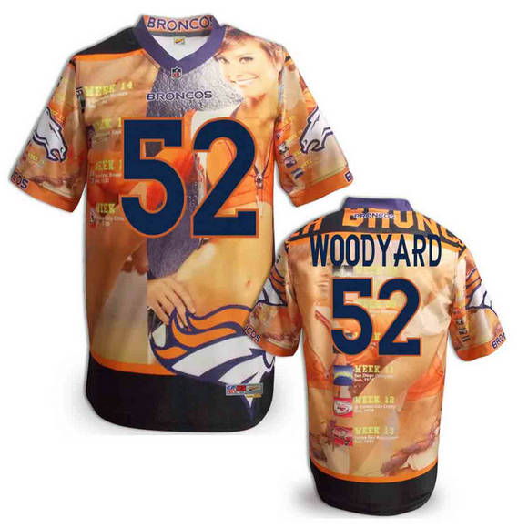Denver Broncos 52 Wesley Woodyard fashion NFL stitched jerseys