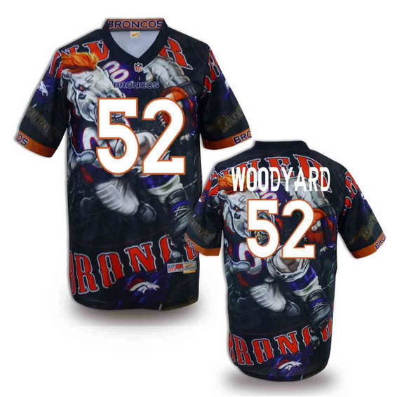 Denver Broncos 52 Wesley Woodyard stitched fashion NFL jerseys