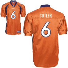 Denver Broncos 6# Jay Cutler orange