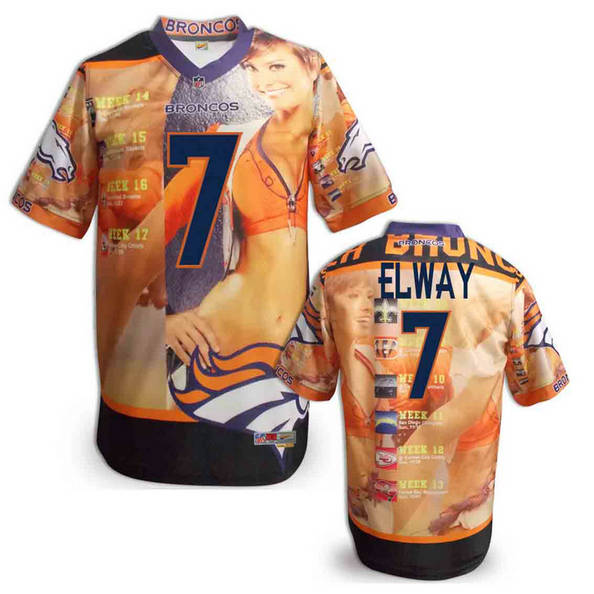 Denver Broncos 7 John Elway fashion NFL stitched jerseys