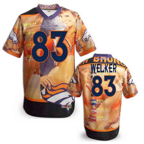 Denver Broncos 83 Wes Welker fashion NFL stitched jerseys