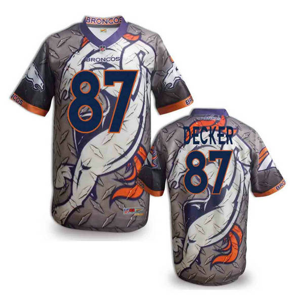 Denver Broncos 87 Eric Decker 2014 stitched fashion NFL Jerseys