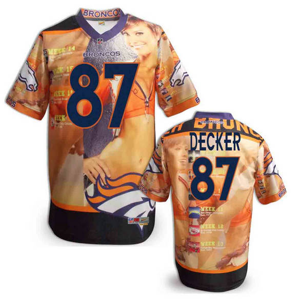 Denver Broncos 87 Eric Decker fashion NFL stitched jerseys