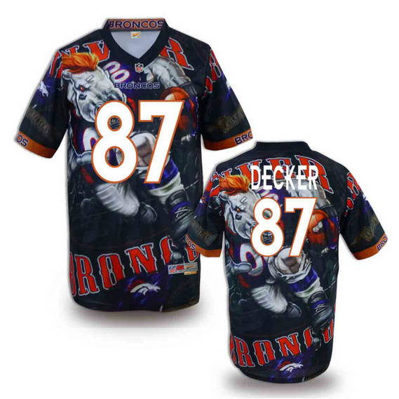 Denver Broncos 87 Eric Decker stitched fashion NFL jerseys