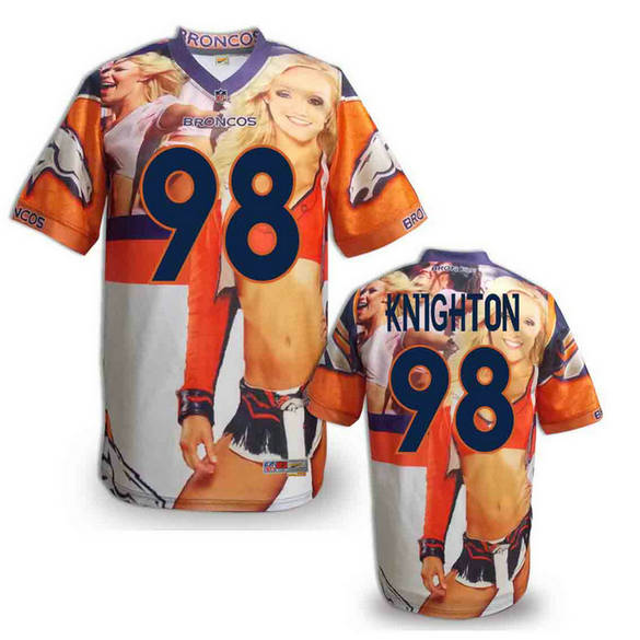 Denver Broncos 98 Terrance Knighton fashion NFL jerseys