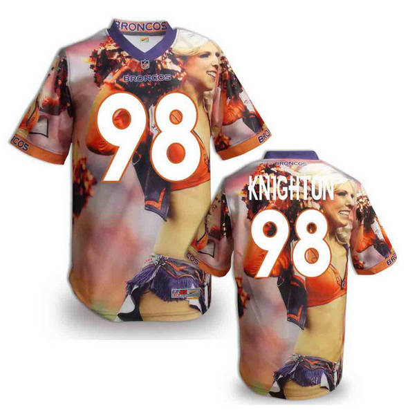Denver Broncos 98 Terrance Knighton stitched fashion NFL JERSEYS