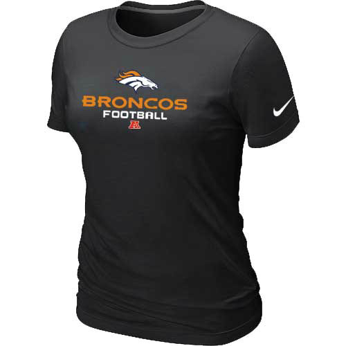 Denver Broncos Black Women's Critical Victory T-Shirt