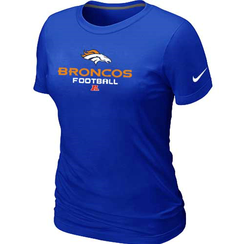 Denver Broncos Blue Women's Critical Victory T-Shirt
