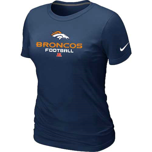 Denver Broncos D.Blue Women's Critical Victory T-Shirt