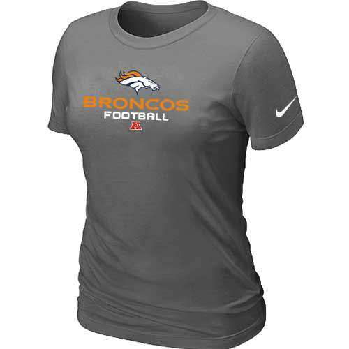 Denver Broncos D.Grey Women's Critical Victory T-Shirt