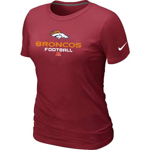 Denver Broncos Red Women's Critical Victory T-Shirt