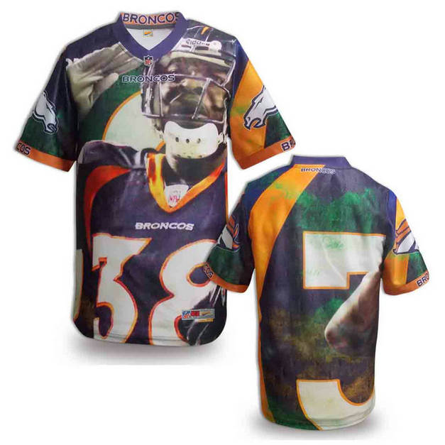 Denver Broncos blank fashion nfl jerseys(14)