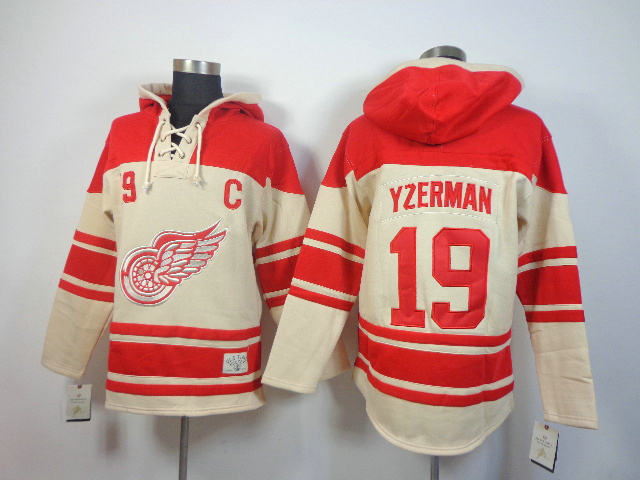 Detroit Red Wings 19 Steve Yzerman NHL Fashion hoddies