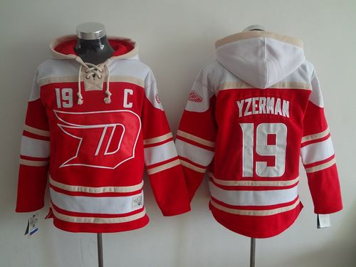 Detroit Red Wings 19 Steve Yzerman Red 2016 Stadium Series NHL Hoodie