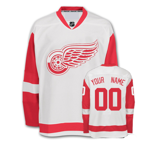 Detroit Red Wings Road Customized Hockey Jersey
