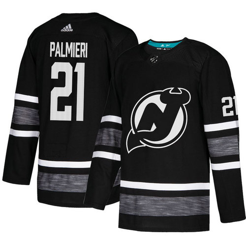 Devils #21 Kyle Palmieri Black Authentic 2019 All-Star Stitched Hockey Jersey