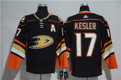 Ducks #17 Ryan Kesler Black Adidas Jersey