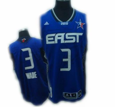 Dwayne Wade #3 Eastern Conference 2010 All Star Jersey blue