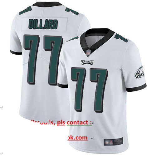 Eagles #77 Andre Dillard White Youth Stitched Football Vapor Untouchable Limited Jersey