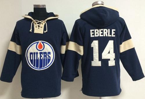 Edmonton Oilers 14 Jordan Ebe Stitched NHL hoodies