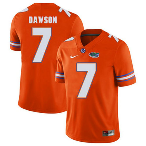 Florida Gators Orange Duke Dawson Football Player Performance Jersey