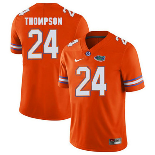 Florida Gators Orange Mark Thompson Football Player Performance Jersey