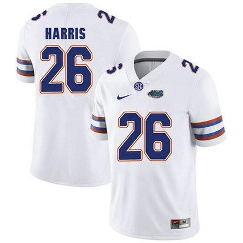 Florida Gators White Marcell Harris Football Player Performance Jersey