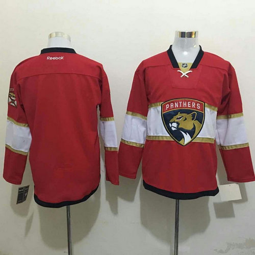 Florida Panthers Blank Red New NHL Jersey