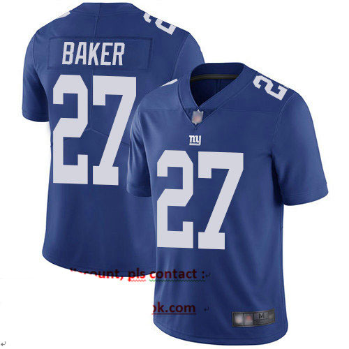 Giants #27 Deandre Baker Royal Blue Team Color Youth Stitched Football Vapor Untouchable Limited Jersey