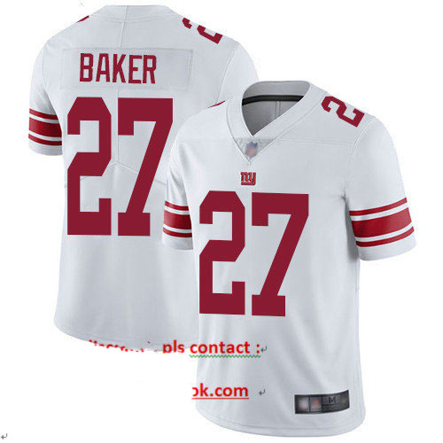 Giants #27 Deandre Baker White Youth Stitched Football Vapor Untouchable Limited Jersey