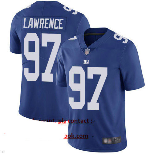 Giants #97 Dexter Lawrence Royal Blue Team Color Men's Stitched Football Vapor Untouchable Limited Jersey