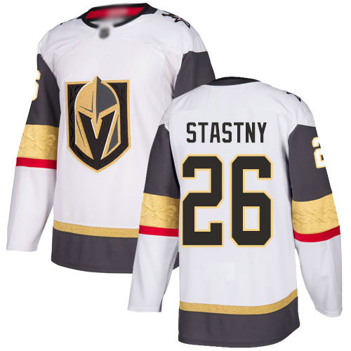 Golden Knights #26 Paul Stastny White Road Authentic Stitched Hockey Jersey