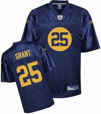 Green Bay Acme Packers #25 Ryan Grant Alternate Third Jerseys blue