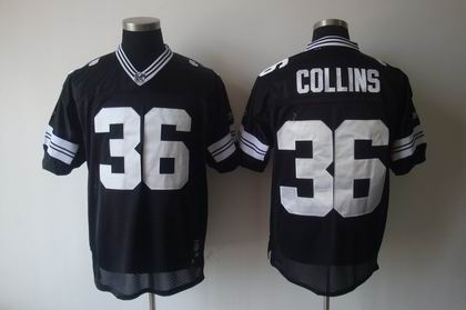 Green Bay Packers #36 Nick Collins full black jerseys