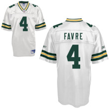 Green Bay Packers #4 Brett Favre White