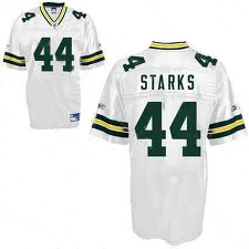 Green Bay Packers #44 James Starks Jersey White