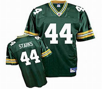 Green Bay Packers #44 James Starks Jersey green