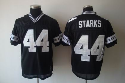 Green Bay Packers #44 James Starks full black Jersey