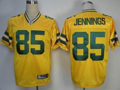 Green Bay Packers #85 Greg Jennings jerseys Yellow