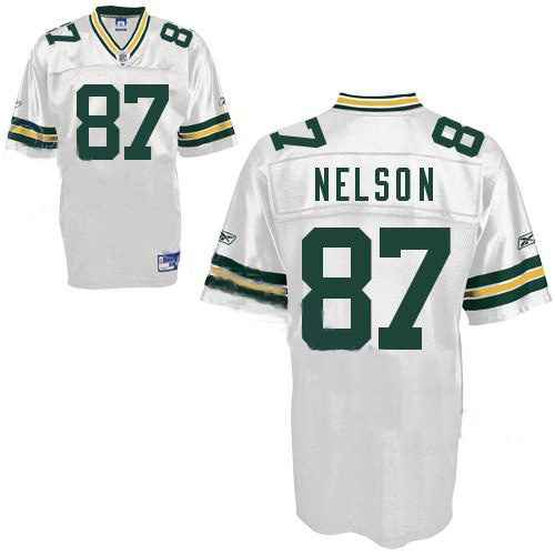 Green Bay Packers #87 Jordy Nelson jerseys white