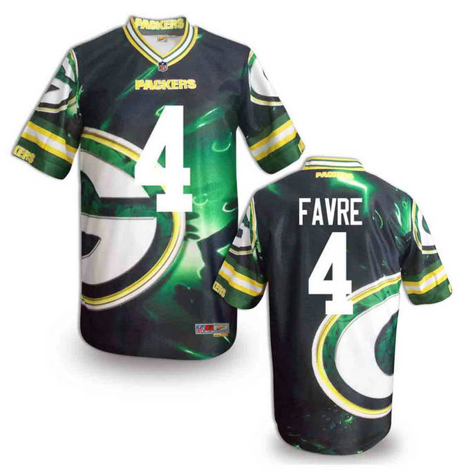 Green Bay Packers 4 Brett Favre 2014 NFL fashion G jerseys