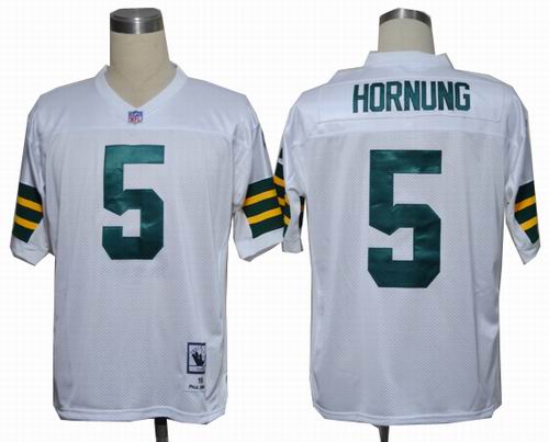 Green Bay Packers 5 HORNUNG White M&N 1961 jerseys