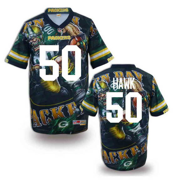 Green Bay Packers 50 A.J. Hawk 2014 Fashion NFL jerseys