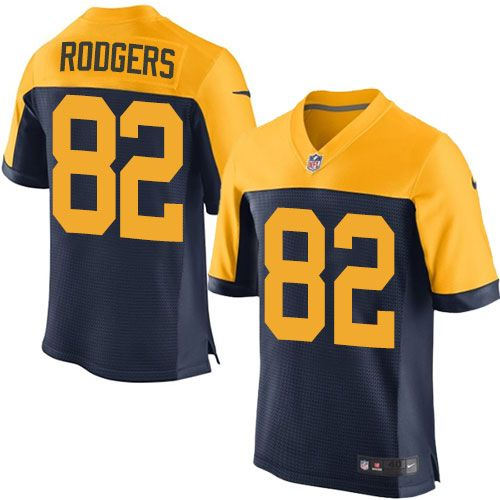 Green Bay Packers 82 Richard Rodgers Navy Blue Alternate Nike NFL New Elite Jersey
