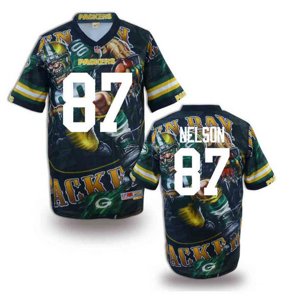 Green Bay Packers 87 Jordy Nelson 2014 Fashion NFL jerseys