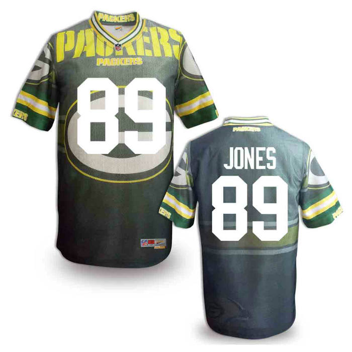 Green Bay Packers 89 James Jones G Fashion NFL jerseys