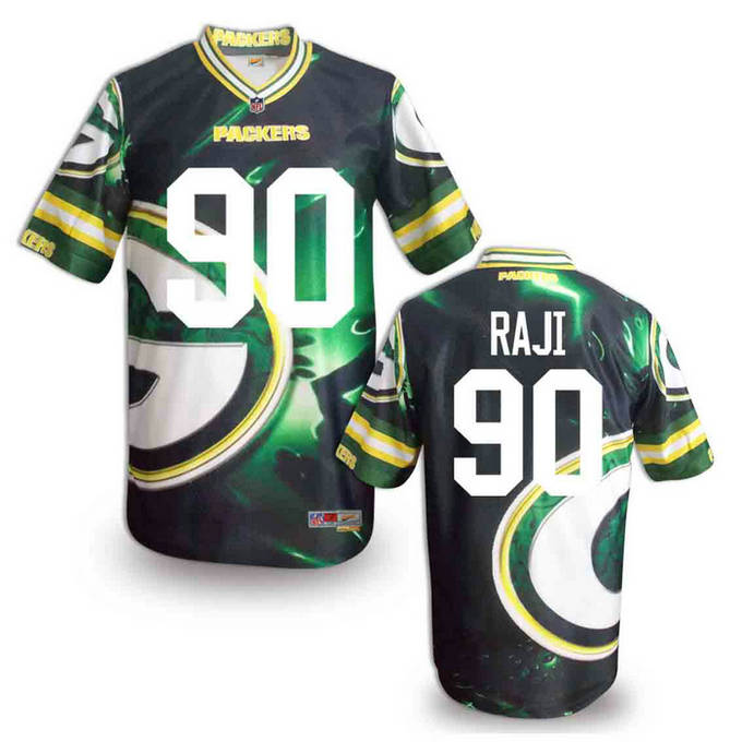 Green Bay Packers 90 B.J. Raji 2014 NFL fashion G jerseys